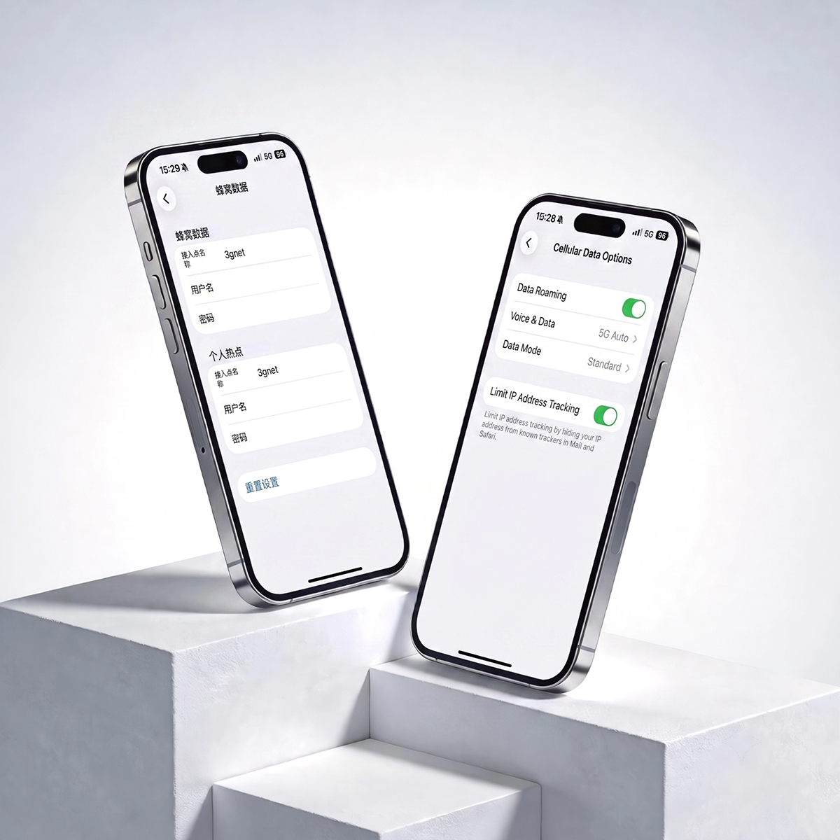 Step4 Set APN Roaming